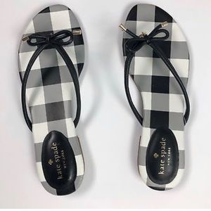 Kate Spade plaid sandals